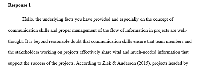 How important are communication skills in project management