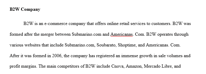 Identify two important entities associated with that business and organization