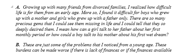 Should mothers have to prove child support is being spent on their children