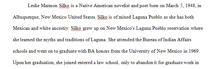 Silko Essay