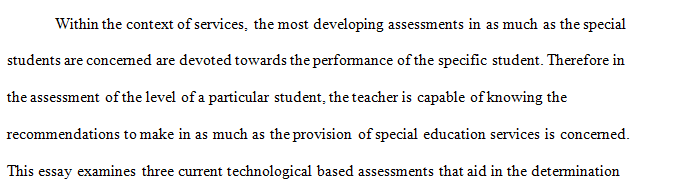 Technology-Based Assessments