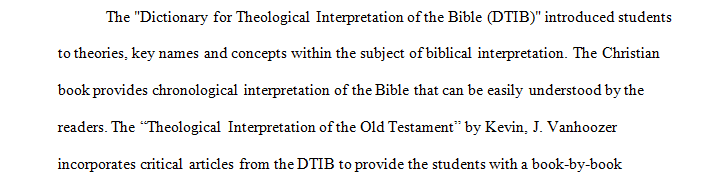 Theological Interpretation of the Old Testament