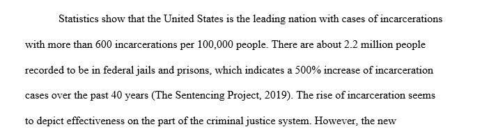 What is the most significant crime affecting the criminal justice system in usa today