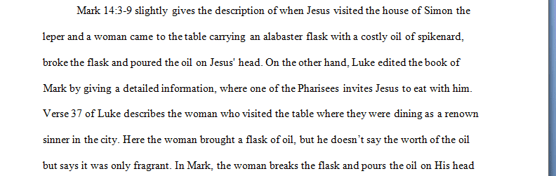 Why and how Luke edited Mark gospel