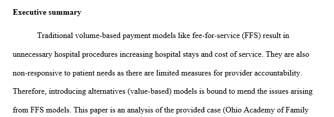 Analyzing Strategic Health Care Cases