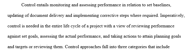 Compare and contrast cybernetic control