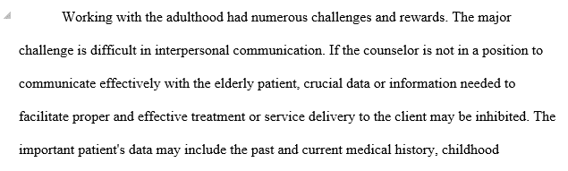 Describe how your family of origin views the process of caring for the elderly