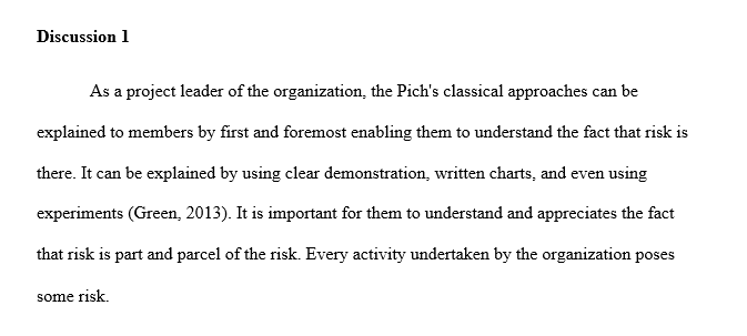 Explain the benefit of the contingency planning approach