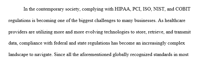 How a company could apply the principles of HITRUST and HITRUST certification