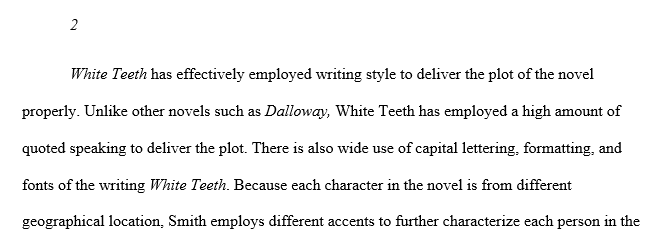 How effective is Smith’s writing style in developing character and situations in White Teeth