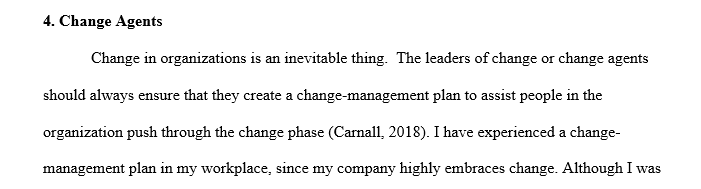 How many of us have been through a change management process
