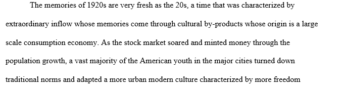 The 1920s has been characterized as the "Roaring 20s." Was it a party for all