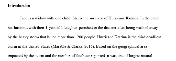 The experiences of Survivors and to consider what variables may have impacted that experience