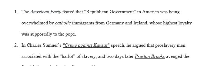 The primary difference between the two candidates for the Illinois senate seat in 1858