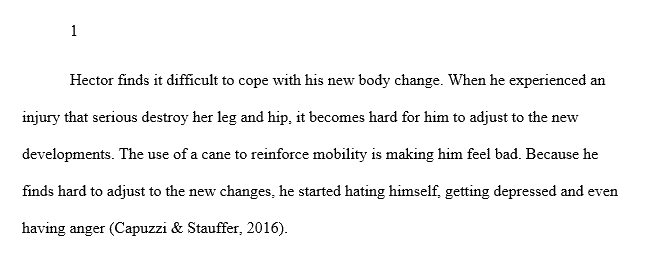 What are Hector’s behaviors and how are these impacting his adjustment