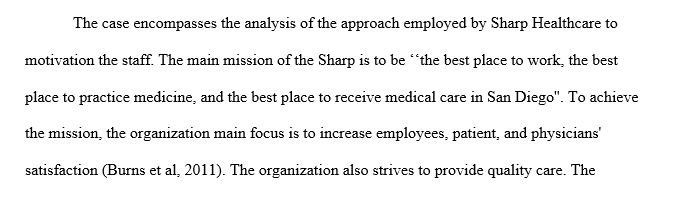 What are the key factors in Sharp’s successful approach to motivation