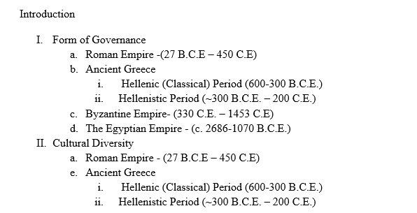 What circumstances/conditions supported innovation in the ancient world