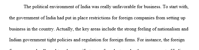 What lessons can each company draw from its Indian experience