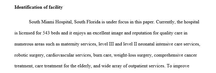 Develop a Fall Prevention Program in a South Florida Facility