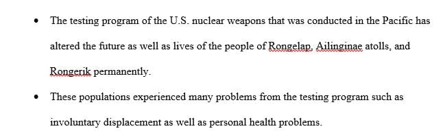 Notes on Consequential Damages of Nuclear War Johnston and Barker