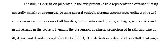 The four phenomena of central interest that define nursing practice