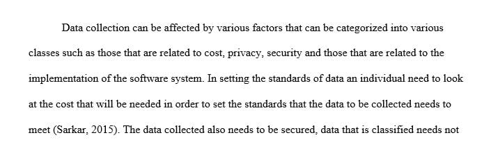 What do you think about the cost related factors as well as privacy and security problems