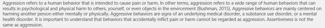 Describe how aggressive behavior is expressed for a grade schooler