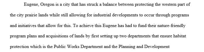 Describe the methods that this region uses to fund their plans and land acquisitions