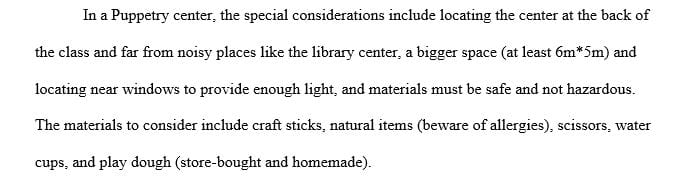 Explain how you can make this interest center developmentally appropriate for infants.