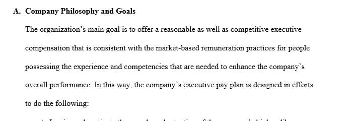 Explore four major goals that are Pay for Performance Based.