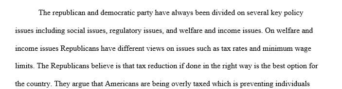 How does the nature of each party’s coalition explain the positions that each party’s lawmakers