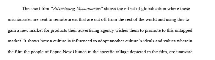 How might the introduction of the products promoted by the troupe of actors affect traditional communities