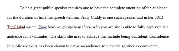 Persuasive presenters have several traits in common.