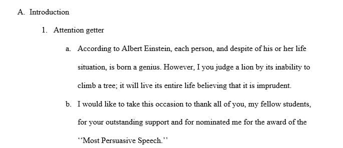 Prepare and deliver a special occasion speech