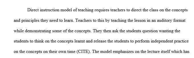 The guidelines or sets of strategies on which the approaches to teaching are based