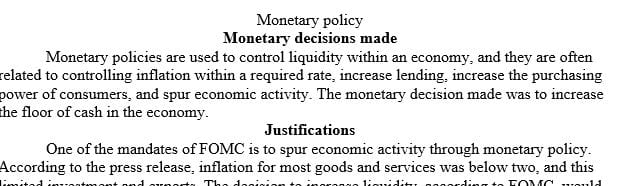 What are the monetary policy implementation decisions they made in this meeting