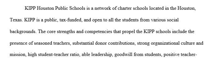 What are the weaknesses of KIPP Houston’s internal operations