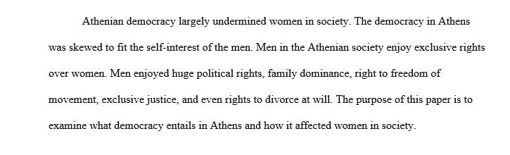 What did democracy mean in Athens