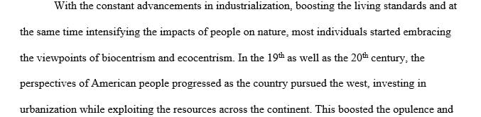 Compare and contrast the philosophies of John Muir and Gifford Pinchot.