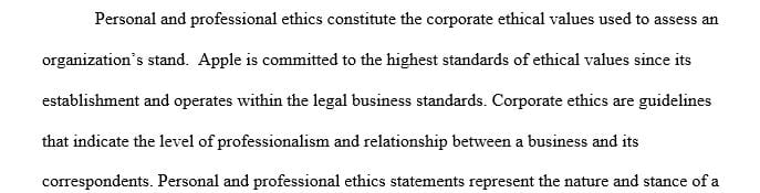 Evaluate and describe how the corporate ethical policies and perspectives may differ across different cultural groups