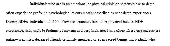 How they are supposed to support dualism, according to Van Lommel
