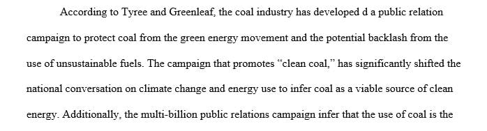 Reading the article The Environmental Injustice of Clean Coal located in Files