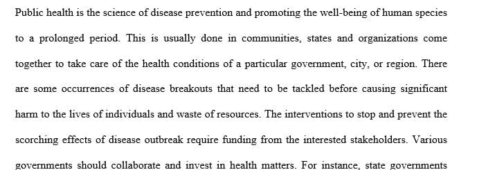 Whooping Cough Epidemic in Washington: The Importance of Public Health