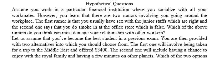 Write TEN of your own hypotheticals within the Klosterman tradition of hypotheticals