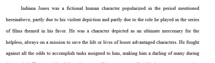 A brief description of the fictional human character and the event/period of time you selected