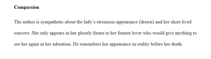 Analyze this poem she was the phantom of delight.