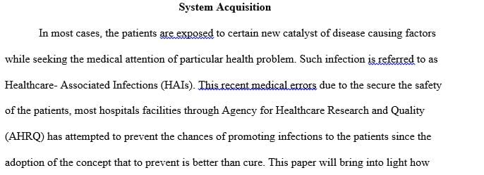 Analyze whether or not value was added to health care information systems through acquisition.