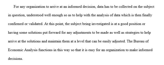 Analyzing and understanding data is an important part of decision making