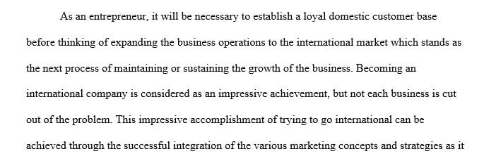 Assess marketing concepts and situations from an entrepreneurial manager's point of view