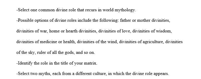 Consider the way males are portrayed in myths of the Female Divine